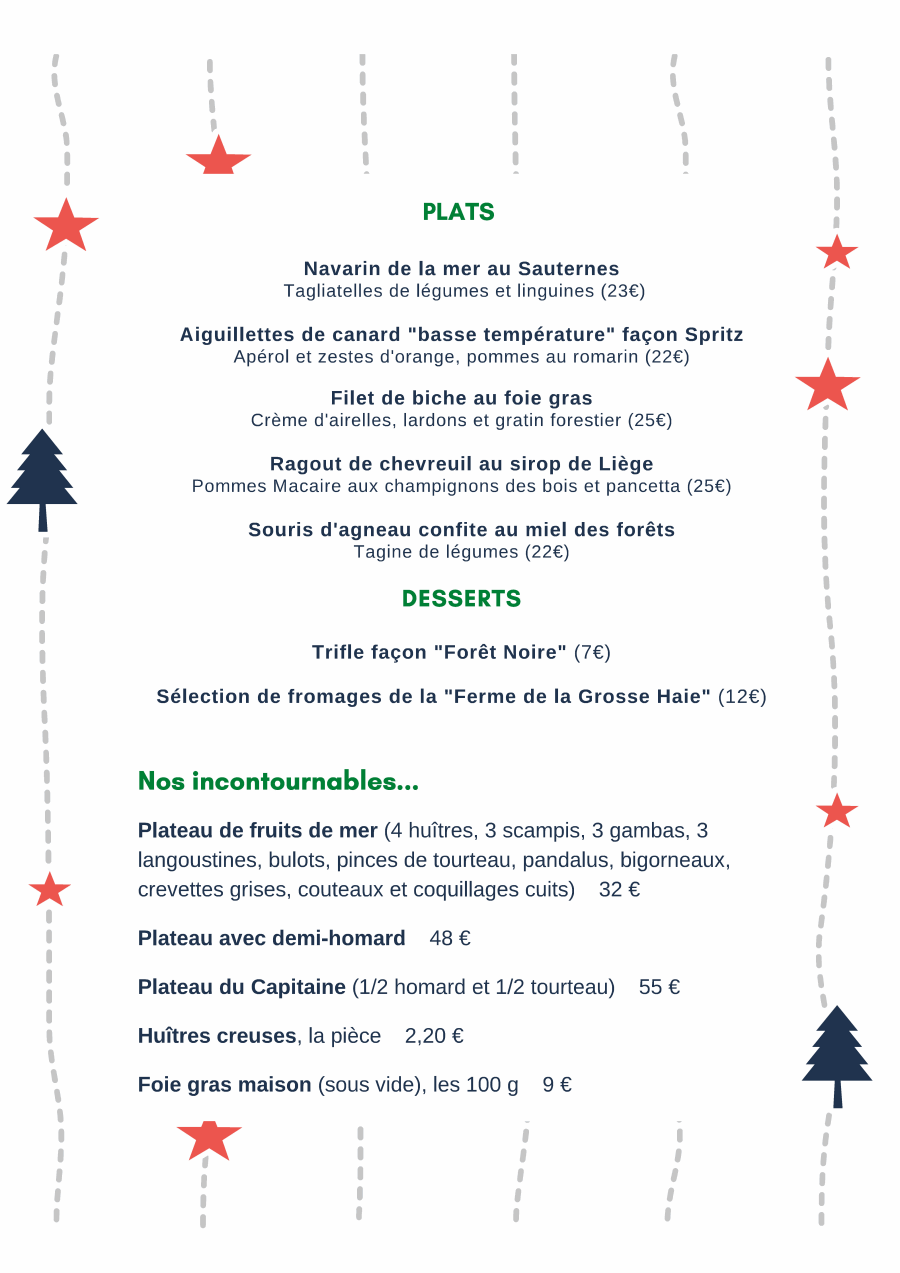 menus-fetes-2021-02 Chez le Capitaine Restaurant à Auvelais